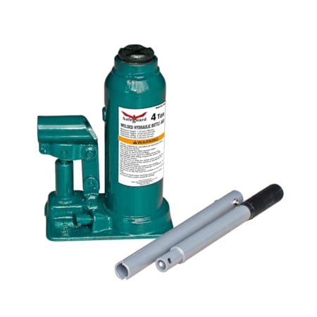 Safeguard Welded Inline Bottle Jack, Steel, 4 Ton Capacity 61040